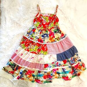 Cutey Couture Girls 5/6 Floral Sundress